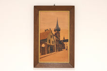 Charger l&#39;image dans la galerie, Marqueterie Paul SPINDLER Obernai Tour de la chapelle
