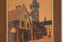 Charger l&#39;image dans la galerie, Marqueterie Paul SPINDLER Obernai Tour de la chapelle
